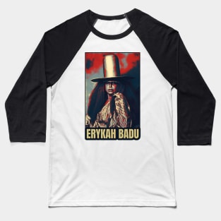 Style Erykah Badu Baseball T-Shirt